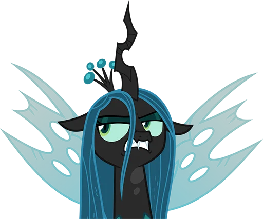 Sticker from the "Queen Chrysalis 2" sticker pack