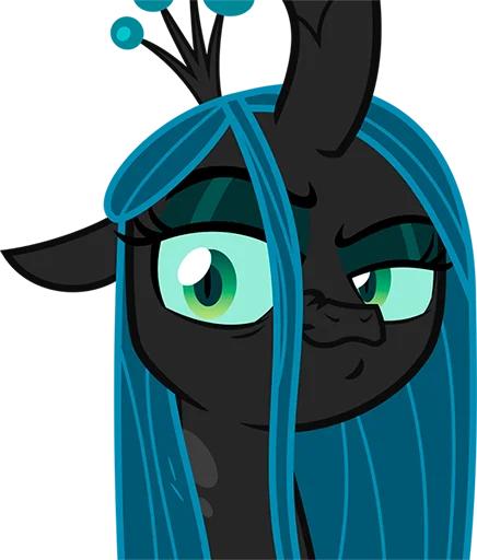 Sticker from the "Queen Chrysalis 2" sticker pack