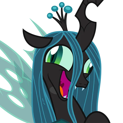 Sticker from the "Queen Chrysalis 2" sticker pack