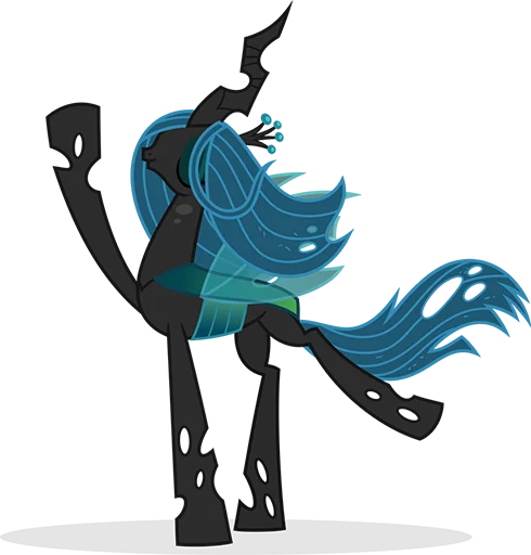 Sticker from the "Queen Chrysalis 2" sticker pack