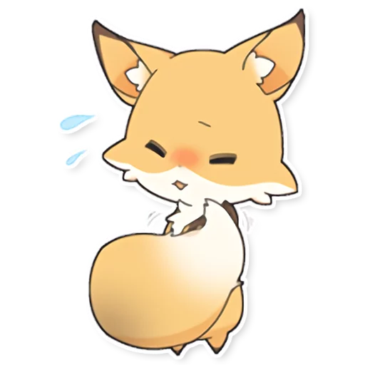 Sticker from the "Girly Fox Remastered" sticker pack