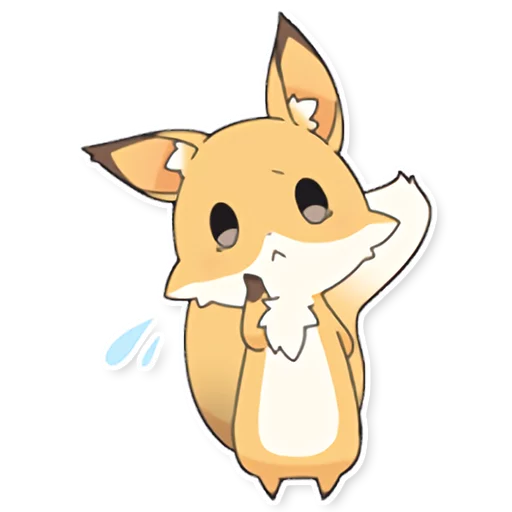 Sticker from the "Girly Fox Remastered" sticker pack