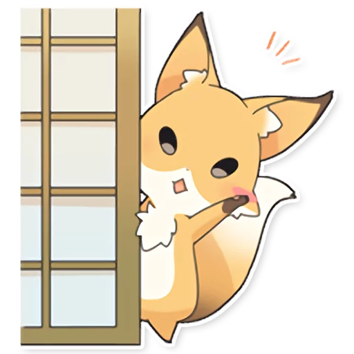 Sticker from the "Girly Fox Remastered" sticker pack