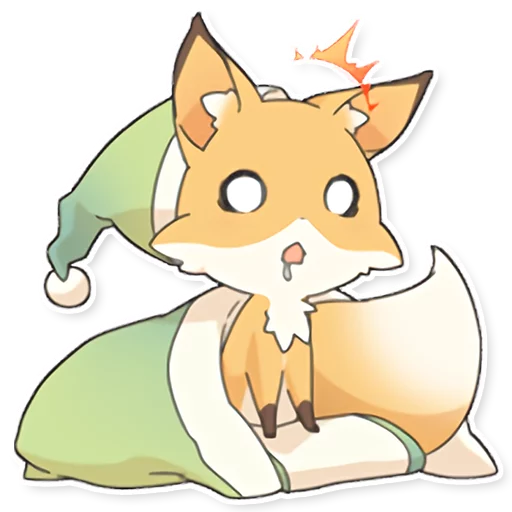 Sticker Girly Fox Remastered