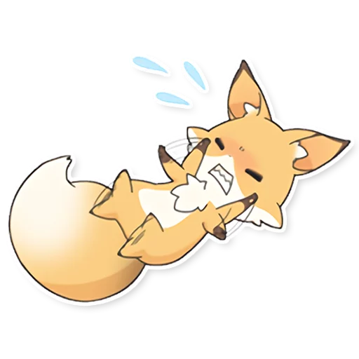 Sticker Girly Fox Remastered