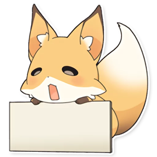 Sticker from the "Girly Fox Remastered" sticker pack