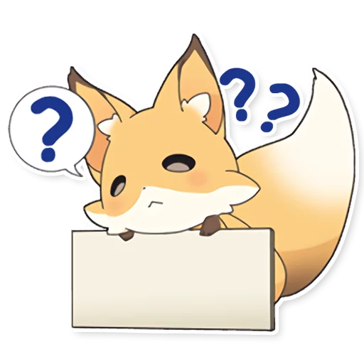 Sticker from the "Girly Fox Remastered" sticker pack