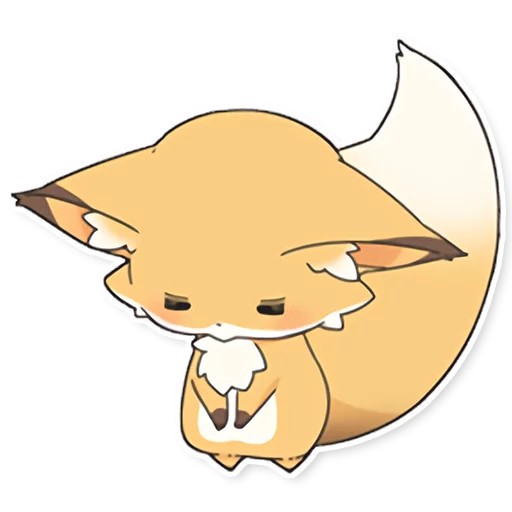 Sticker from the "Girly Fox Remastered" sticker pack