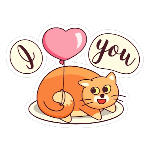 Sticker from the "Love Stickers" sticker pack