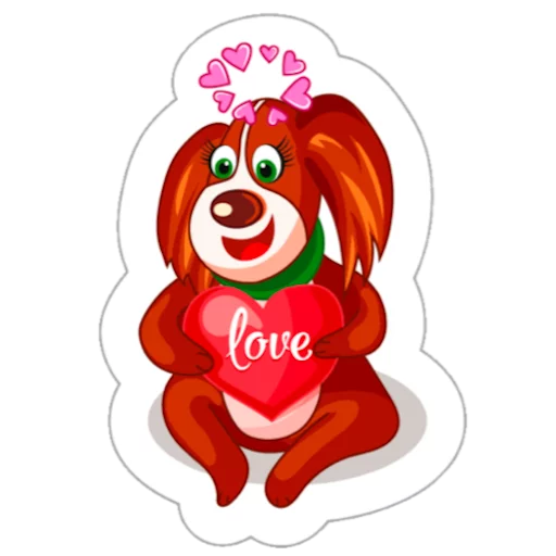 Sticker from the "Love Stickers" sticker pack