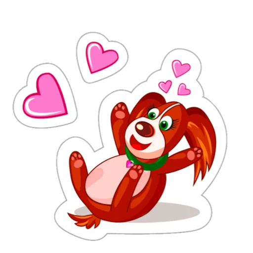 Sticker from the "Love Stickers" sticker pack