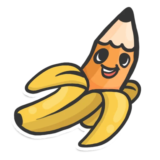 Sticker from the "Pencil" sticker pack