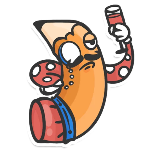 Sticker from the "Pencil" sticker pack