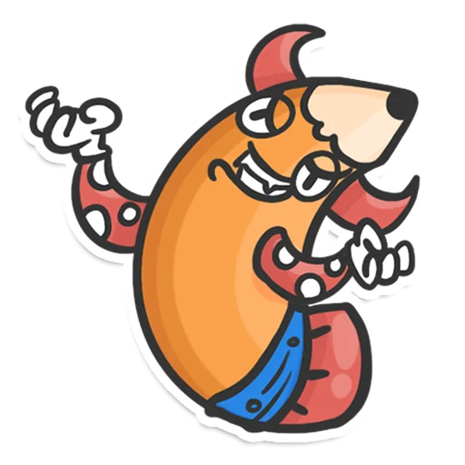 Sticker from the "Pencil" sticker pack