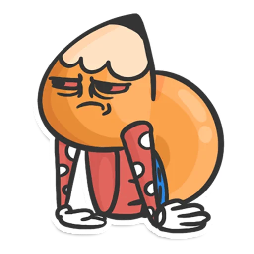 Sticker from the "Pencil" sticker pack