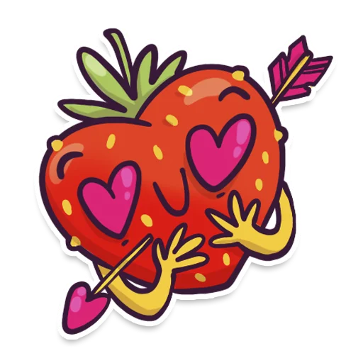 Sticker from the "Berries" sticker pack