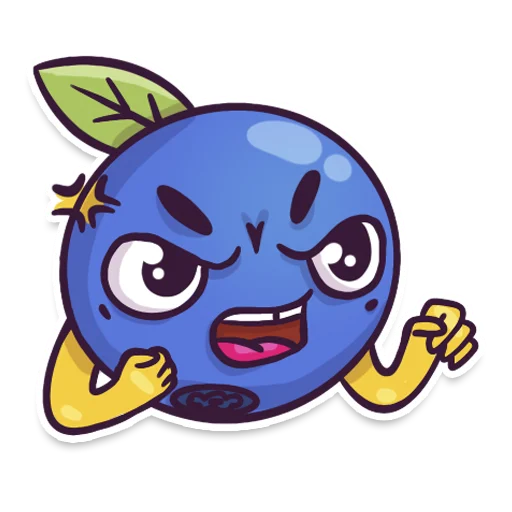 Sticker from the "Berries" sticker pack