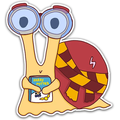 Sticker Oscar the snail