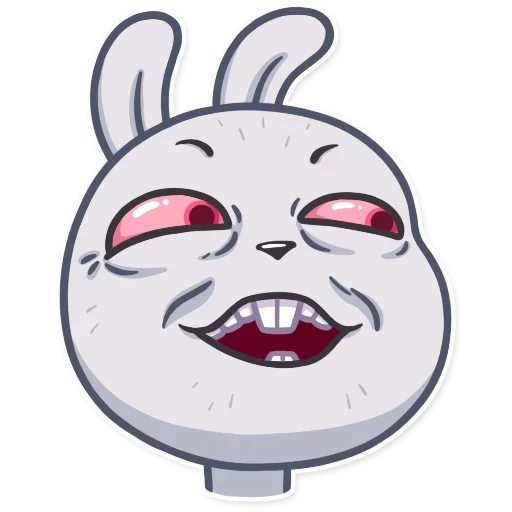 Sticker from the "Bunny" sticker pack