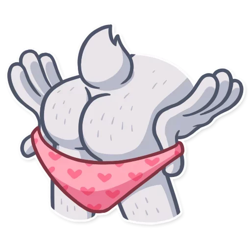 Sticker from the "Bunny" sticker pack