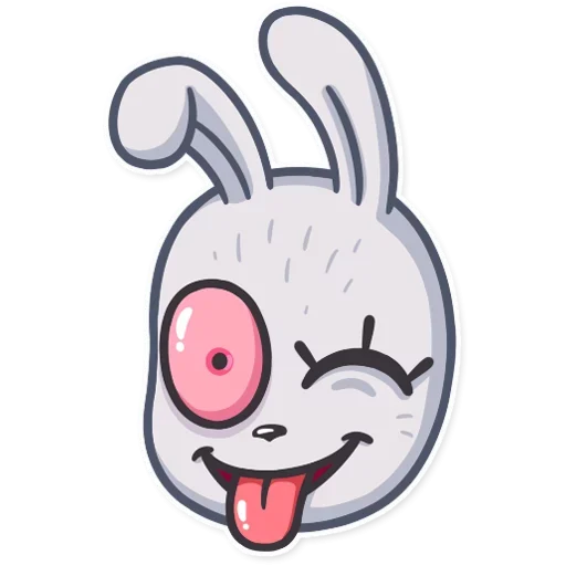 Sticker from the "Bunny" sticker pack