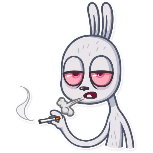 Sticker from the "Bunny" sticker pack