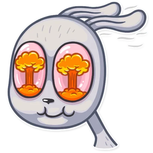 Sticker from the "Bunny" sticker pack