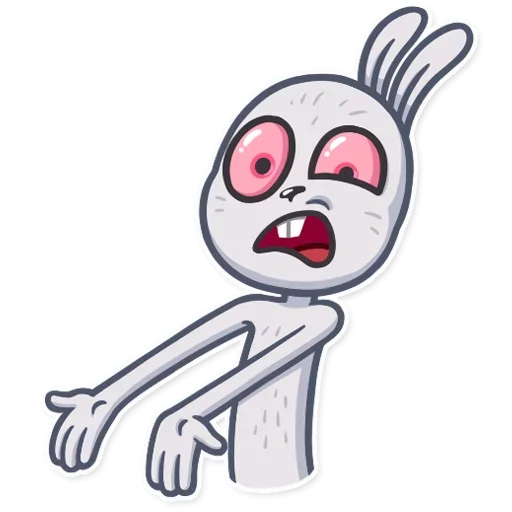 Sticker from the "Bunny" sticker pack