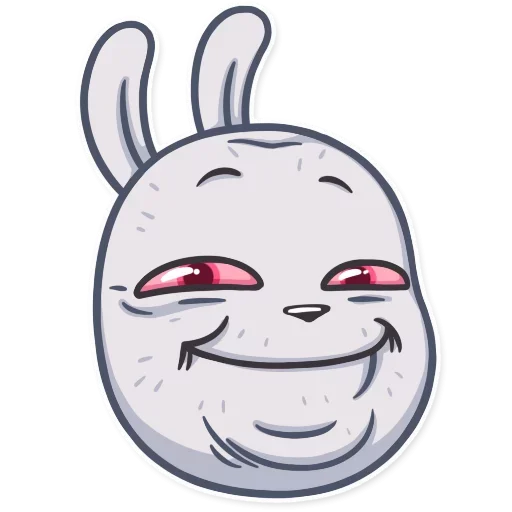 Sticker from the "Bunny" sticker pack