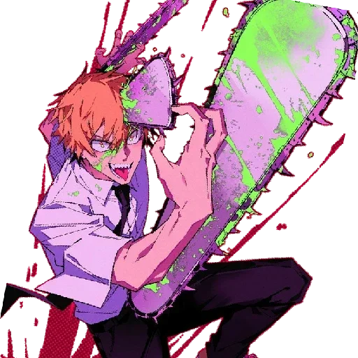 Sticker from the "Chainsaw man" sticker pack