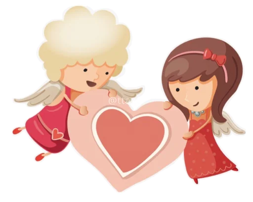 Sticker from the "Cupid" sticker pack