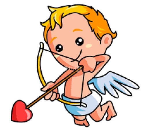 Стикер из набора "Cupid"