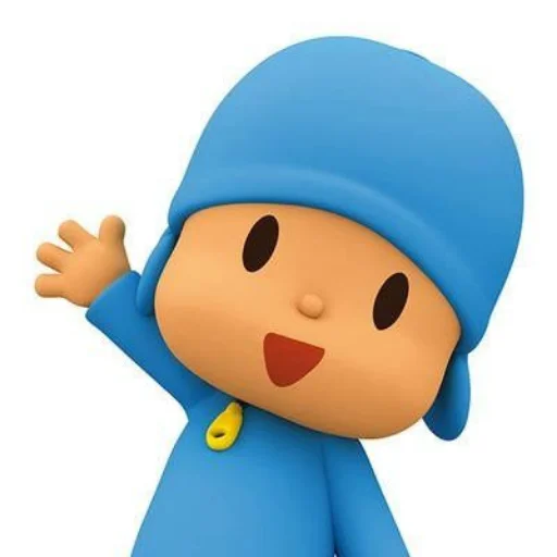 Sticker from the "Pocoyo" sticker pack