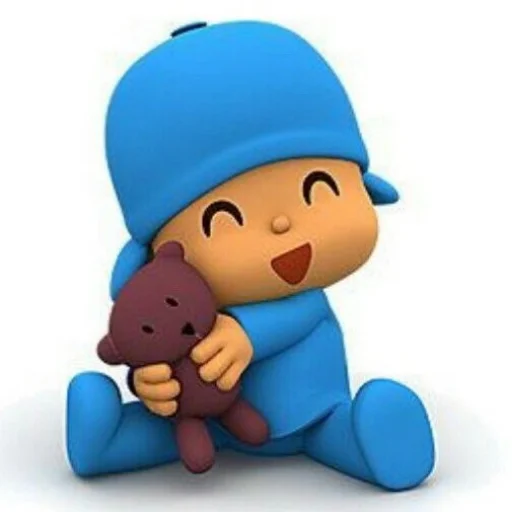 Sticker from the "Pocoyo" sticker pack