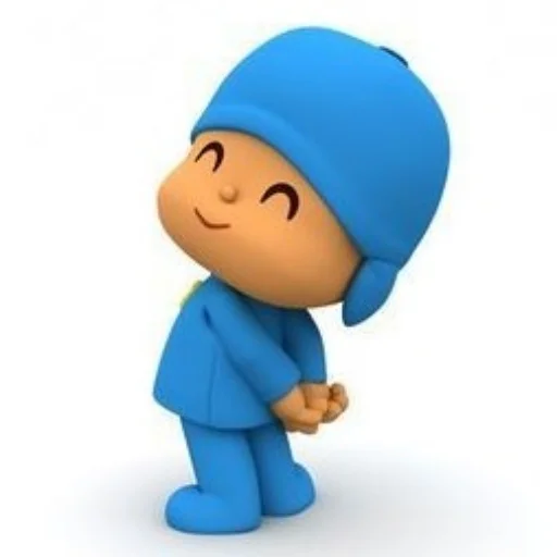 Sticker from the "Pocoyo" sticker pack