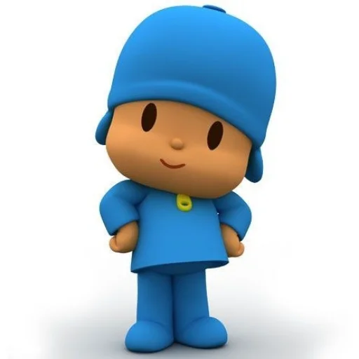 Sticker from the "Pocoyo" sticker pack