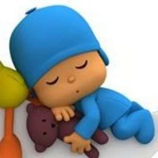 Sticker from the "Pocoyo" sticker pack