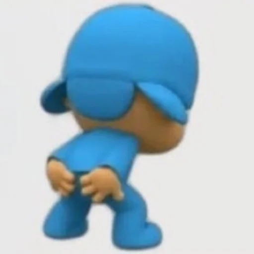 Sticker from the "Pocoyo" sticker pack