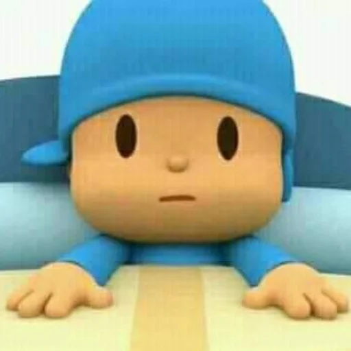 Sticker from the "Pocoyo" sticker pack