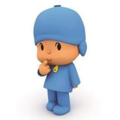 Sticker from the "Pocoyo" sticker pack