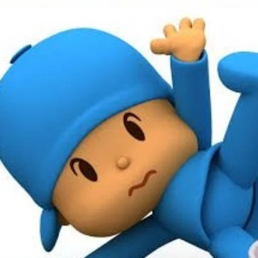 Sticker from the "Pocoyo" sticker pack