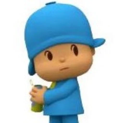 Sticker from the "Pocoyo" sticker pack