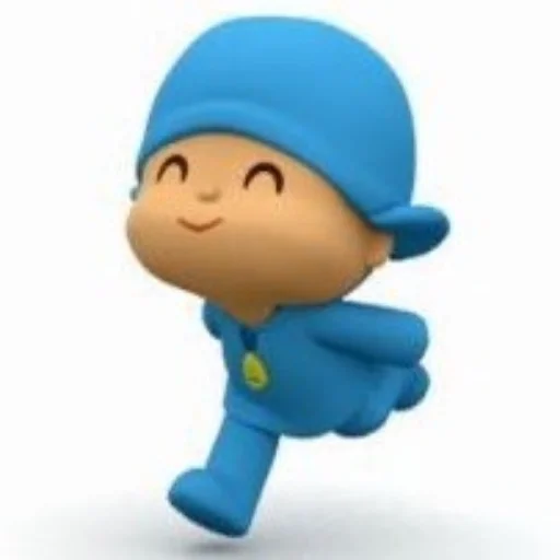 Sticker from the "Pocoyo" sticker pack