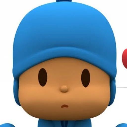 Sticker from the "Pocoyo" sticker pack