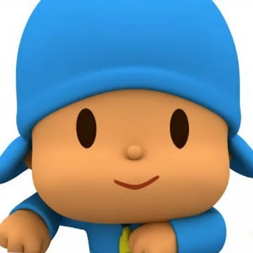 Sticker from the "Pocoyo" sticker pack