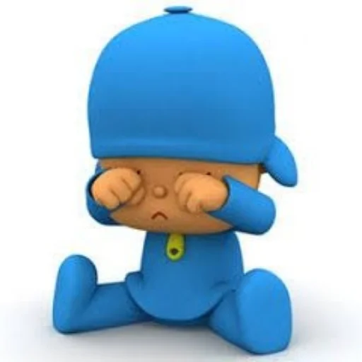 Sticker from the "Pocoyo" sticker pack