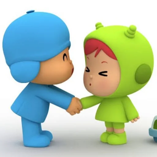 Sticker from the "Pocoyo" sticker pack