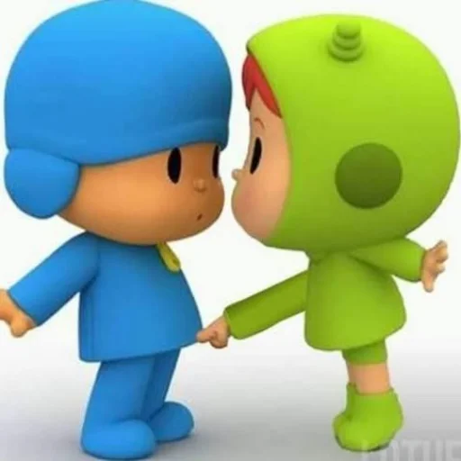 Sticker from the "Pocoyo" sticker pack