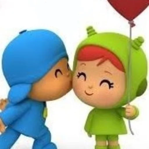 Sticker from the "Pocoyo" sticker pack