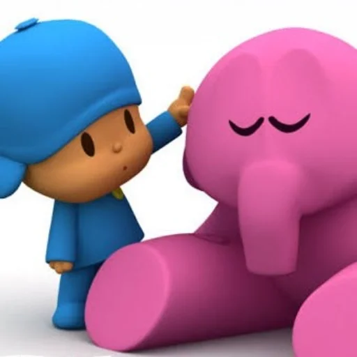 Sticker from the "Pocoyo" sticker pack